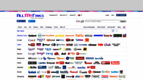 What Allmyfaves.co.uk website looked like in 2019 (6 years ago)
