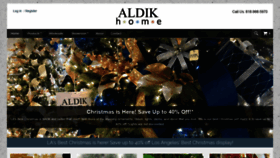 What Aldikhome.com website looked like in 2019 (4 years ago)