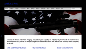 What Americanairarms.com website looked like in 2019 (4 years ago)