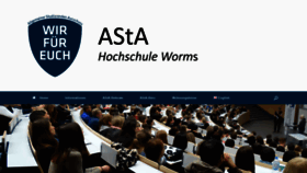 What Asta.fh-worms.de website looked like in 2019 (4 years ago)