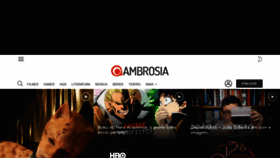 What Ambrosia.com.br website looked like in 2019 (4 years ago)