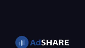 What Adshare.tv website looked like in 2019 (4 years ago)