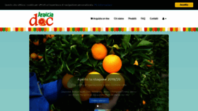 What Aranciadoc.com website looked like in 2019 (4 years ago)