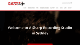 What Asharp.com.au website looked like in 2019 (4 years ago)