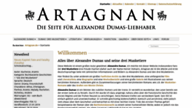 What Artagnan.de website looked like in 2019 (4 years ago)