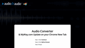 What Audiotoaudio.com website looked like in 2019 (4 years ago)