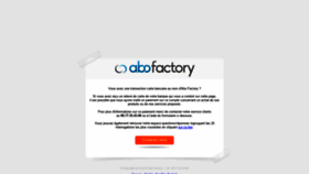 What Abo-factory.com website looked like in 2019 (4 years ago)