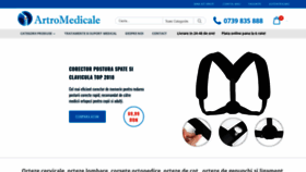 What Artromedicale.ro website looked like in 2019 (4 years ago)
