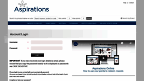 What Aspirationsonline.co.uk website looked like in 2019 (4 years ago)