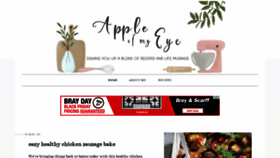 What Apple-of-my-eye.com website looked like in 2019 (4 years ago)
