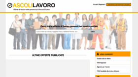 What Ascolilavoro.it website looked like in 2019 (4 years ago)