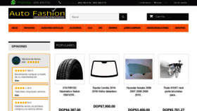 What Autofashion.com.do website looked like in 2019 (4 years ago)