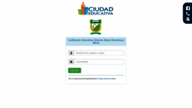 What Aahm.ciudadeducativa.com website looked like in 2019 (4 years ago)