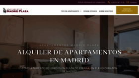 What Apartamentosmadridplaza.com website looked like in 2019 (4 years ago)