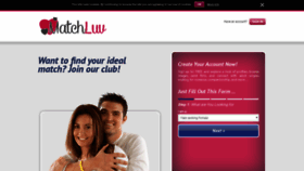 What Au.matchluv.com website looked like in 2019 (4 years ago)