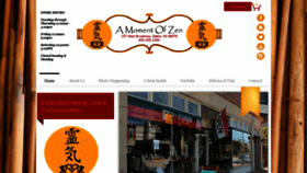 What Amomentofzennj.com website looked like in 2019 (4 years ago)