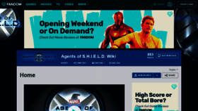 What Agentsofshield.wikia.com website looked like in 2019 (4 years ago)