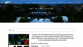 What Artinthesquare.com website looked like in 2019 (4 years ago)