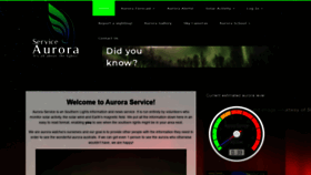 What Aurora-service.net website looked like in 2019 (4 years ago)