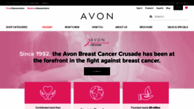 What Avon39.org website looked like in 2019 (4 years ago)