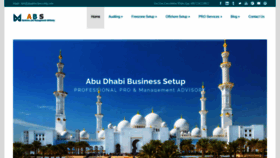 What Ajmanbusinesssetup.com website looked like in 2019 (4 years ago)