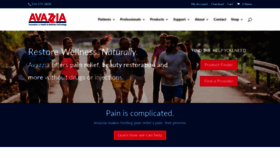 What Avazzia.com website looked like in 2019 (6 years ago)