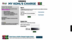 What Aggregator-kohls.fdecs.com website looked like in 2019 (4 years ago)