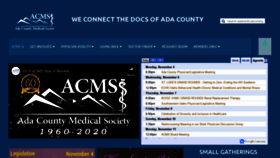 What Adamedicalsociety.org website looked like in 2019 (4 years ago)