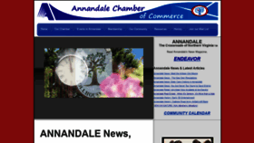 What Annandalechamber.com website looked like in 2019 (4 years ago)