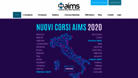 What Accademiamedici.it website looked like in 2019 (4 years ago)
