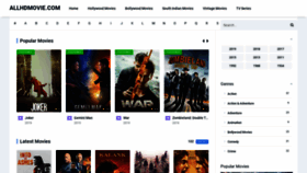 What Allhdmovie.com website looked like in 2019 (4 years ago)