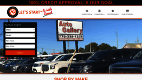 What Autogalleryinc.com website looked like in 2019 (4 years ago)