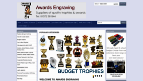 What Awardsengraving.co.uk website looked like in 2019 (4 years ago)