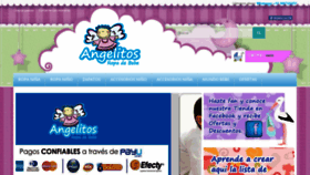 What Angelitosropabebe.com website looked like in 2019 (4 years ago)