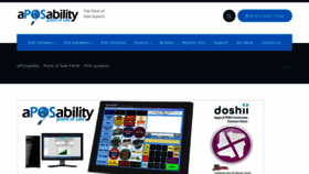 What Aposability.com.au website looked like in 2019 (4 years ago)
