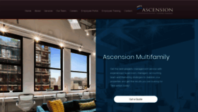 What Ascensioncre.com website looked like in 2019 (4 years ago)