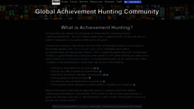What Achievementhunting.com website looked like in 2019 (4 years ago)