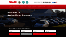 What Avalon-citroen.co.uk website looked like in 2019 (4 years ago)