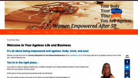 What Agelesslifestyleafter50.com website looked like in 2019 (4 years ago)