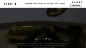 What Artemisgrill.com.sg website looked like in 2019 (4 years ago)