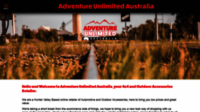 What Adventureunlimited.com.au website looked like in 2019 (4 years ago)