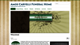 What Amoscarvelli.com website looked like in 2019 (4 years ago)