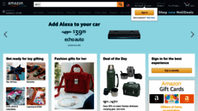 What Amazon.my website looked like in 2019 (4 years ago)