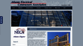 What Atlantaelectrical.org website looked like in 2019 (4 years ago)