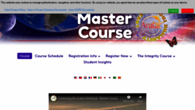 What Avatarmastercourse.com website looked like in 2019 (4 years ago)