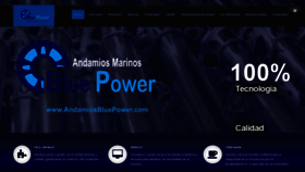 What Andamiosbluepower.com website looked like in 2019 (4 years ago)
