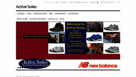 What Activesoles.com website looked like in 2019 (4 years ago)