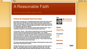 What Areasonablefaith.com website looked like in 2019 (4 years ago)