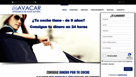 What Avacar.es website looked like in 2019 (6 years ago)