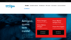 What Amigoopet.com.br website looked like in 2019 (4 years ago)